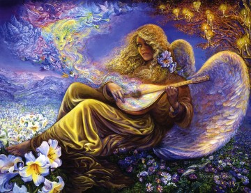 JW fantasía surrealismo melodías de ángeles Pinturas al óleo